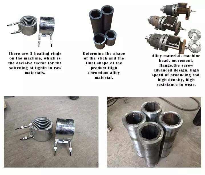 product-718-612 wood briquette log making machine