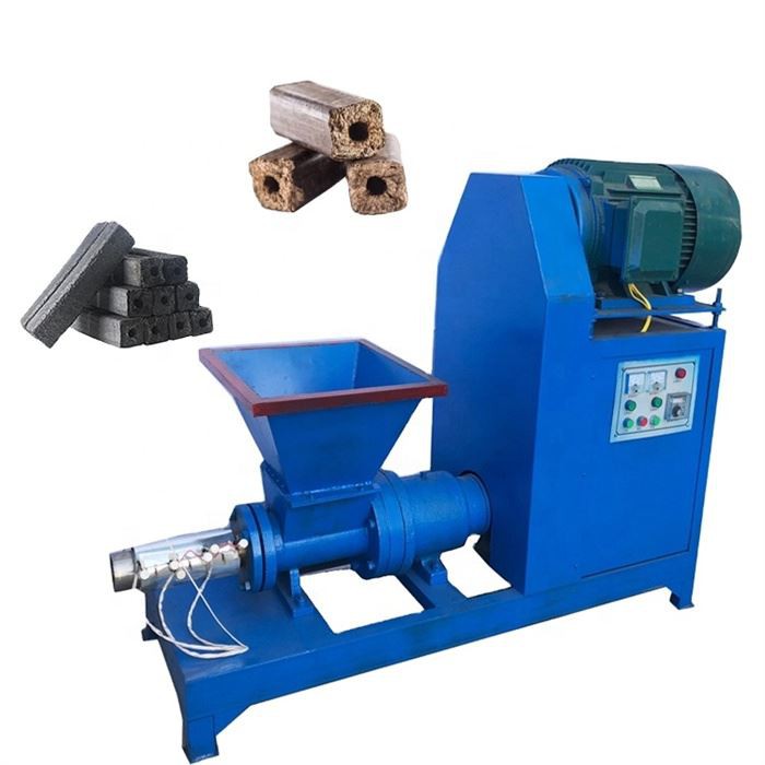 screw briquetting charcoal making machine
