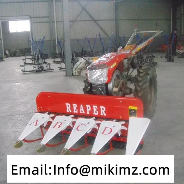 Mini Reaper Combine Harvester For Rice Paddy Mini Reaper Combine Harvester For Rice Paddy