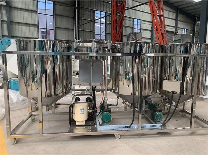 Cooking Oil Refinery Plant