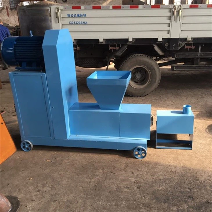 เครื่องอัดก้อนถ่านแบบสกรู